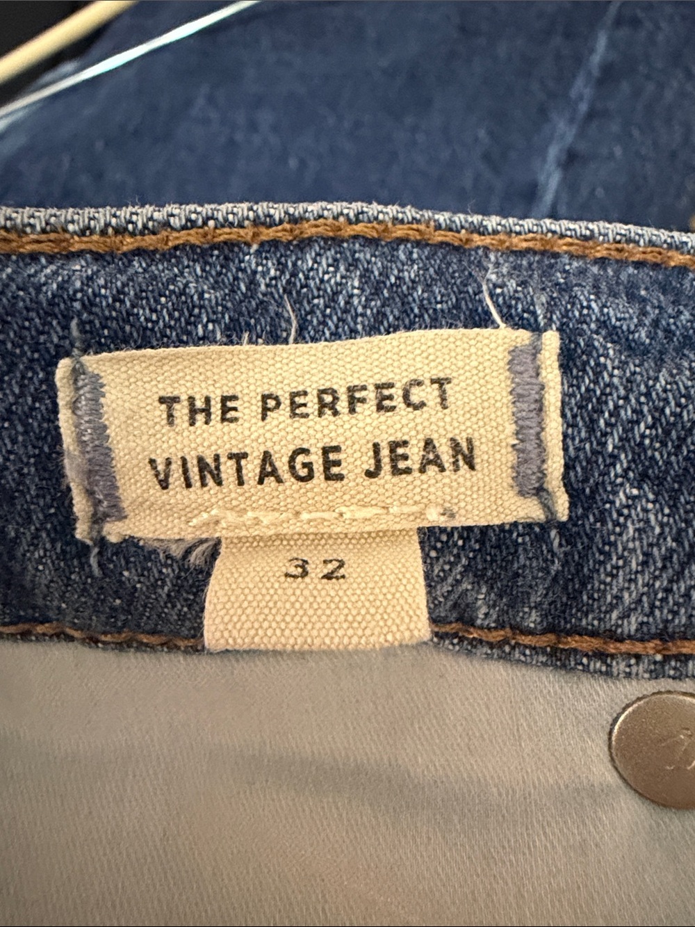 Madewell The Perfect Vintage Straight-Leg Jeans - Picture 3 of 3